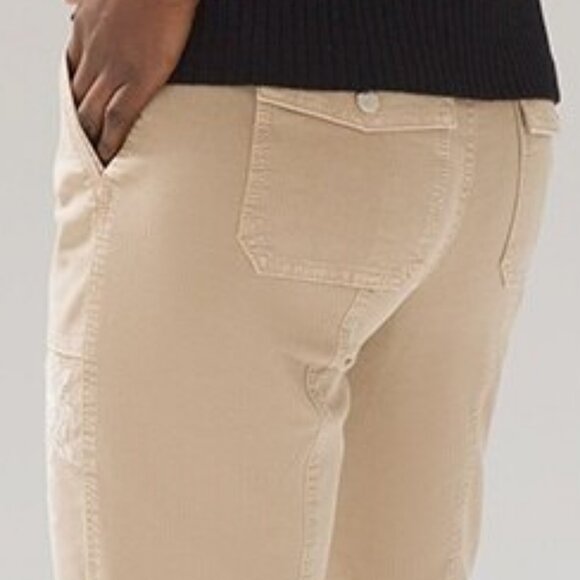 WHBM $110 EMBROIDERED Mid-Rise Pret-A-Pedi Crop Pants 12R - Picture 10 of 12